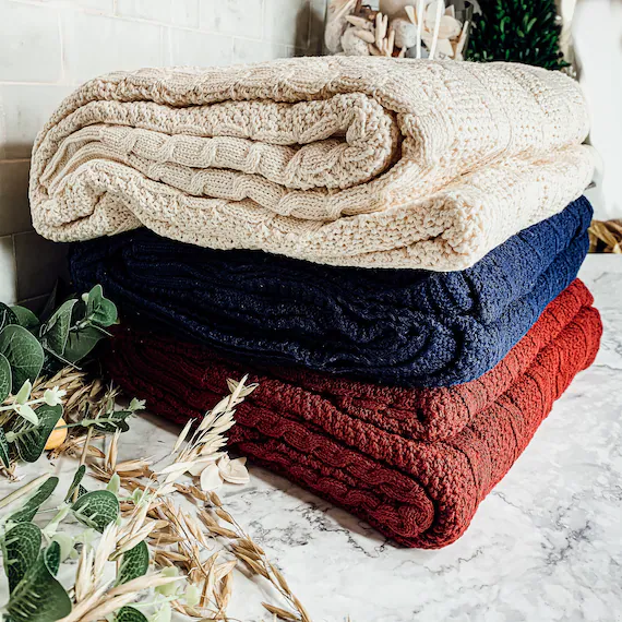 Cotton Throw Blanket