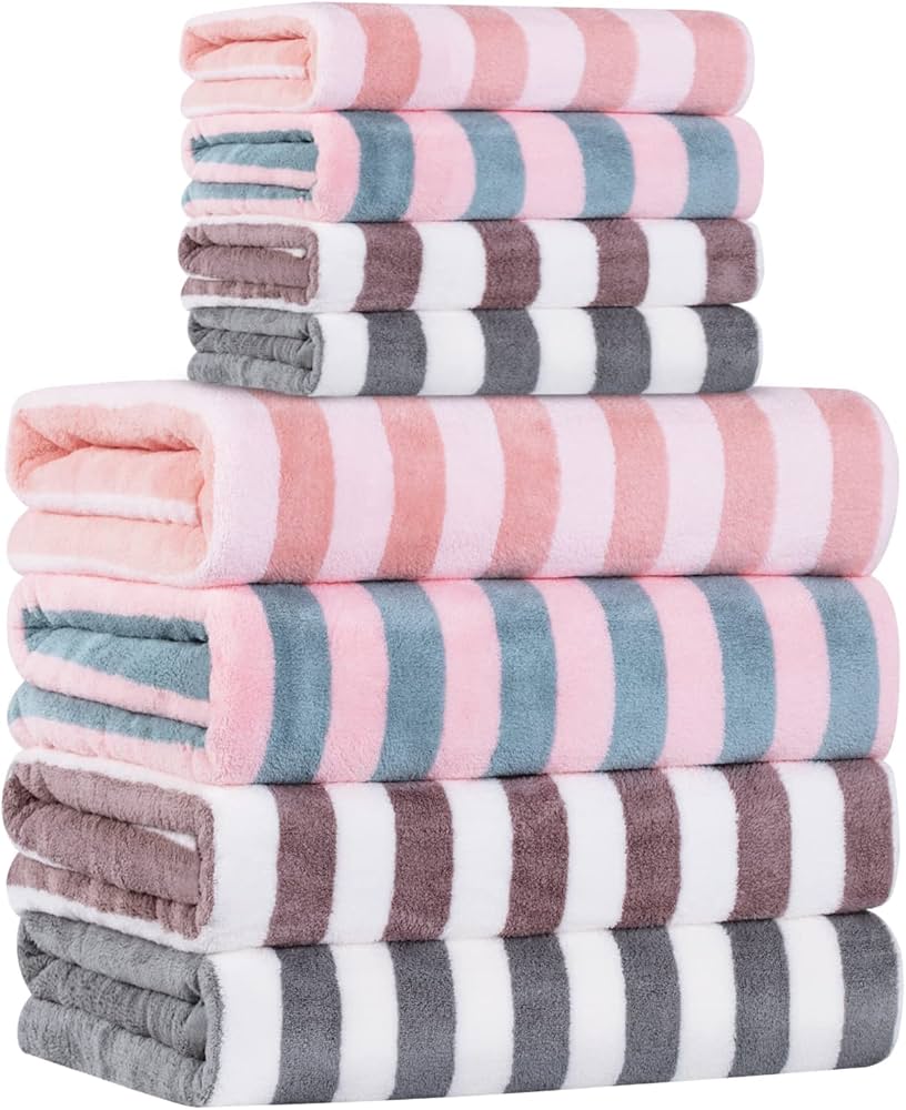 Microfiber Bath Towel Set