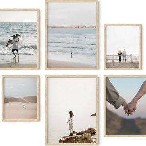 Wooden Picture Frame Set